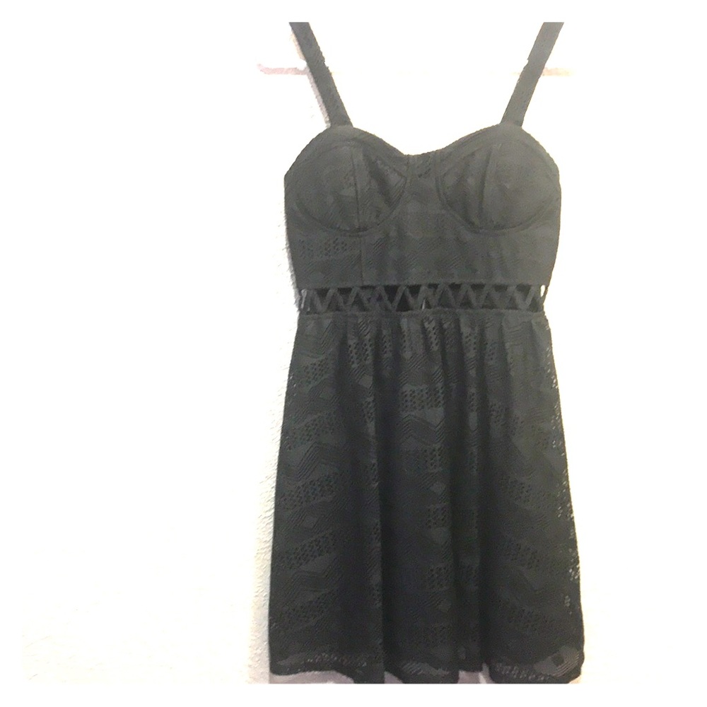 Grey mini dress